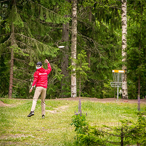 frisbeegolf